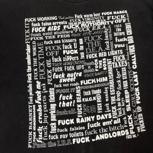 90’s Fuck everything t-shirt - XL