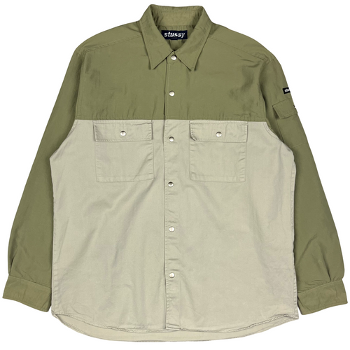 90’s Stussy long sleeve shirt - L