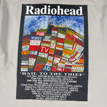 Load image into Gallery viewer, 2003 Radiohead Hail to the Theif t-shirt - XL