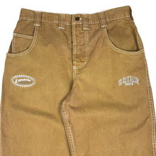 Load image into Gallery viewer, 90’s Crime Inc Earache Records contrast stitch pants - 34