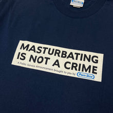 Load image into Gallery viewer, Late 90’s Porn Star Masturbating is not a crime t-shirt - XL