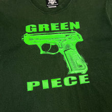 Load image into Gallery viewer, Early 2000’s Green Piece t-shirt - M