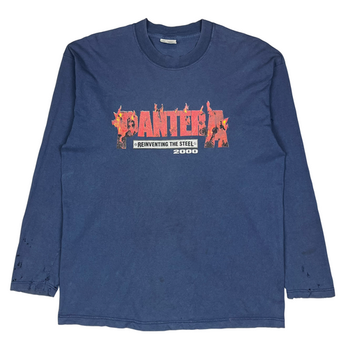 2000 Pantera Reinventing the Steel long sleeve t-shirt - L