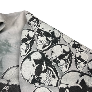 90’s Skulls tie-dye hoodie - XL